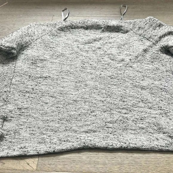 Monk & Lou | Grey cotton and wool blend knit cardigan - Picture 10 of 10